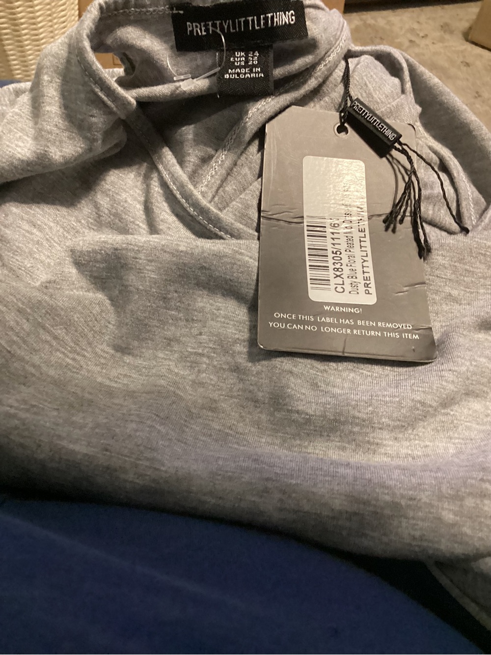 PrettyLittleThing Grey Women Jumpsuit